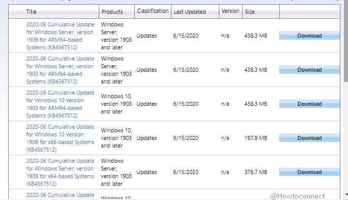 KB4567512 Windows 10