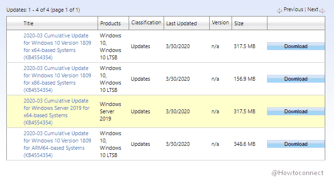 KB4567513 Windows 10 1809