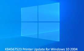 KB4567523 Printer Update for Windows 10 2004, 2009, 1709, 1703