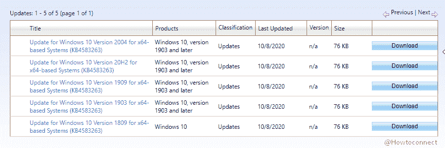 KB4583263 to Solve HP Battery Health Manager Configuration in Windows 10