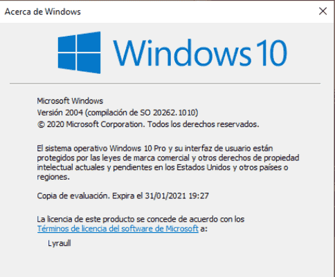 KB4594431 Windows 10 Build 20262.1010