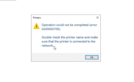 KB5006670 Printer Error 0x00000709 and 0x0000011b