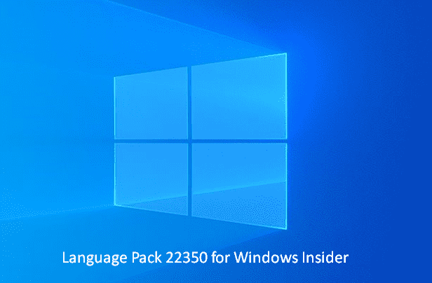 Language Pack 22350