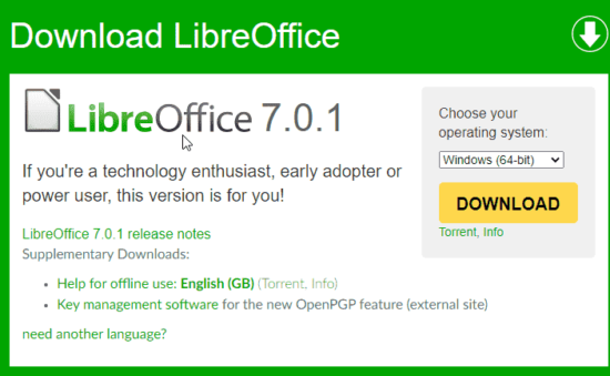 LibreOffice 7.0.1 is out with so many small and big bug fixes