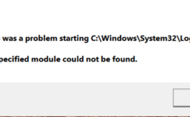 LogiLDA.dll - The specified module could not be found in Windows 10