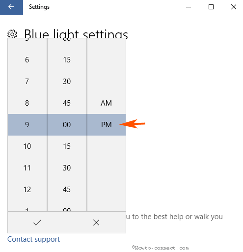 Lower Night Light on Windows 10 image 9