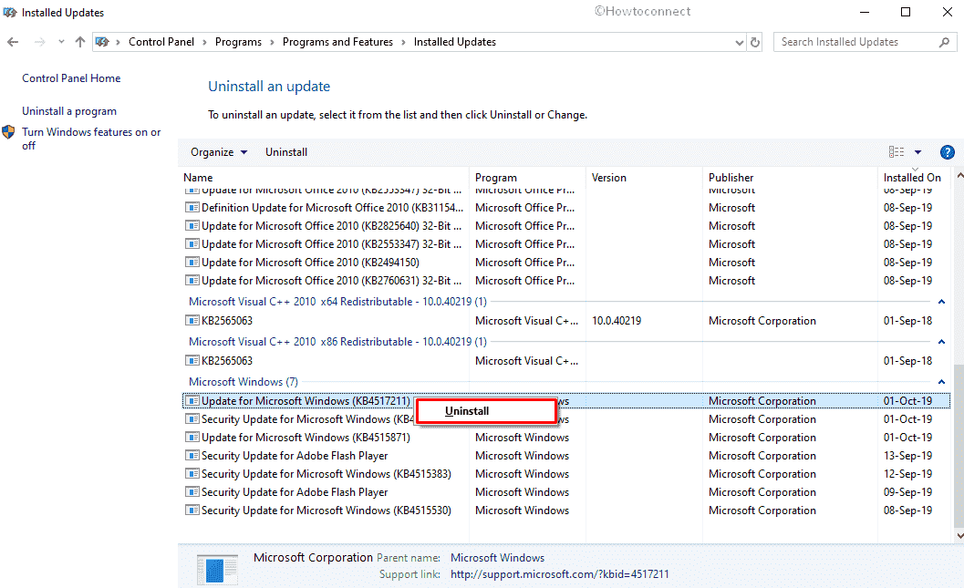 MANUALLY_INITIATED_POWER_BUTTON_HOLD - uninstall faulty Windows update