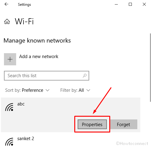Manage Known Networks Windows 10 image 11