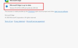 Microsoft Edge Dev 81.0.416.3