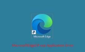 MicrosoftEdgeCP.exe Application Error