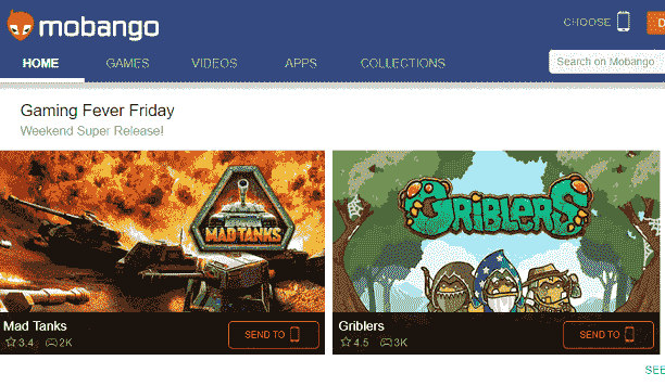 Mobango - Download Apps, Games, themes image
