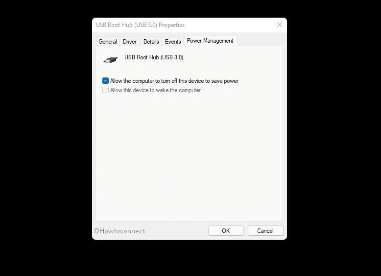 no power management tab for mouse no power management tab for mouse