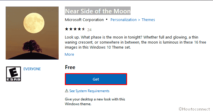Near Side of the Moon Theme for Windows 10 (Download) image 1