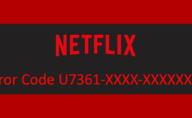 Netflix Error Code U7361