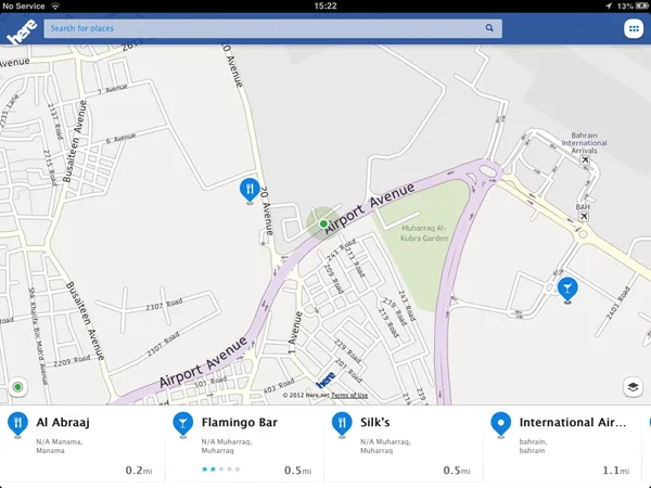 Nokia Maps app for iOS6