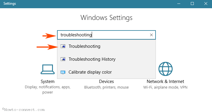 Open Troubleshooting In Windows 10 image 4