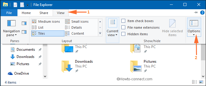 How to Display Pop-Up Description on Hover over Folders Windows 10