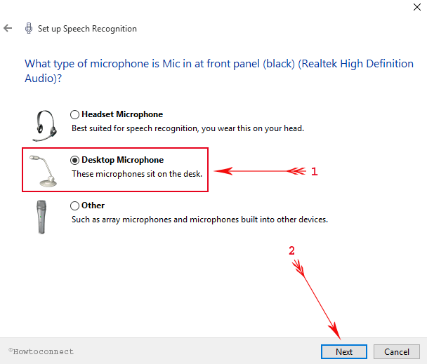 Organize Speech Recognition in Windows 10 image 3