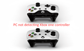 PC not detecting Xbox one controller