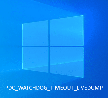 PDC_WATCHDOG_TIMEOUT_LIVEDUMP