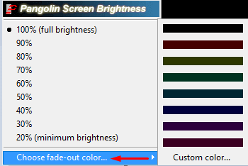 Pangobright Screen Brightness Control Software for Windows Free Download image 3