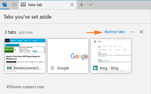 Photo 5 Set Aside Microsoft Edge Tabs
