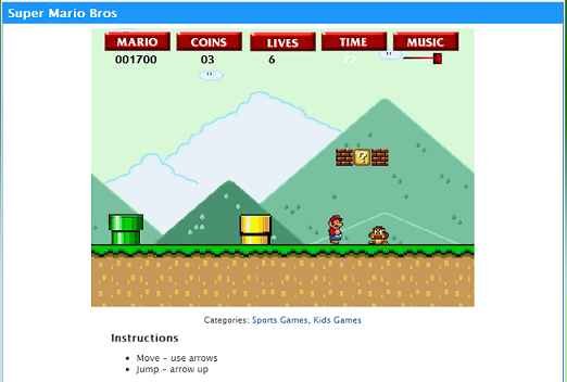 super mario bros games to play online for free