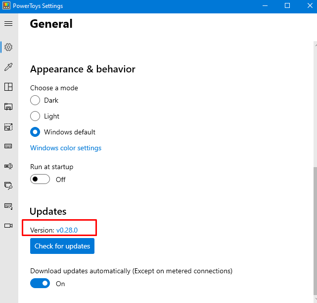 PowerToys Experimental v0.28.0