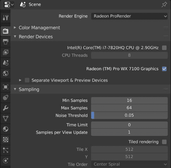 Radeon ProRender plugin Update