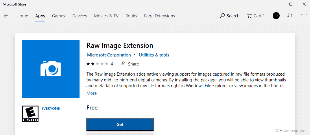 Raw Image Extension Gets Support in Windows 10