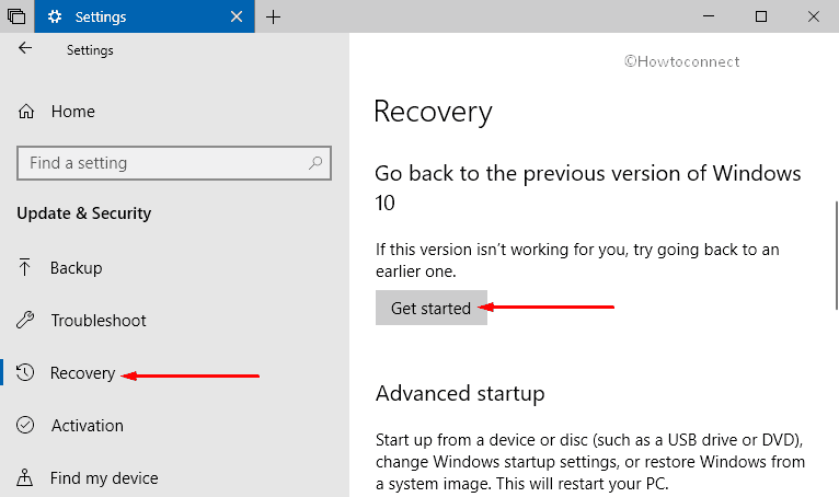 Recover the previous version Image 4
