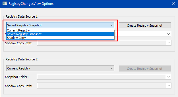 RegistryChangesView to Take a Snapshot of Registry Editor in Windows Image 2