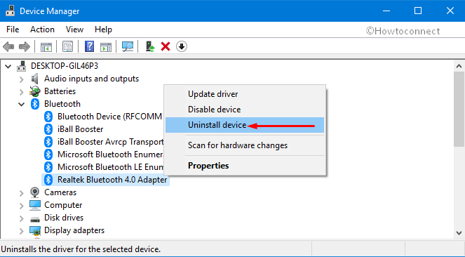 Reinstall Bluetooth Driver in Windows 10 Pic 3