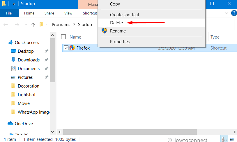 Remove Programs in Startup Folder Windows 11 or 10 Pic 2
