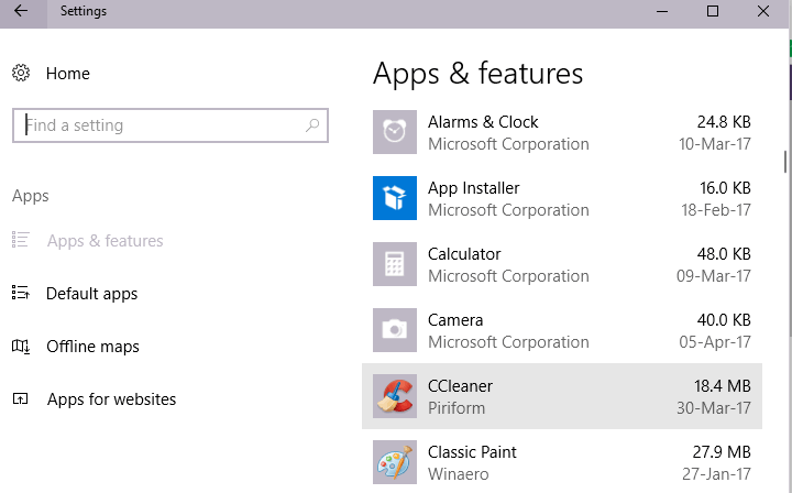 Reset App on Windows 10 image 3