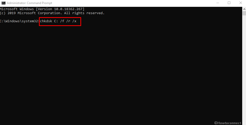 Run CHKDSK Utility