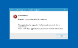 Runtime Error