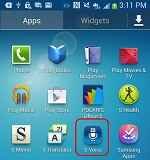 S Voice app shortcut s voice app shortcut
