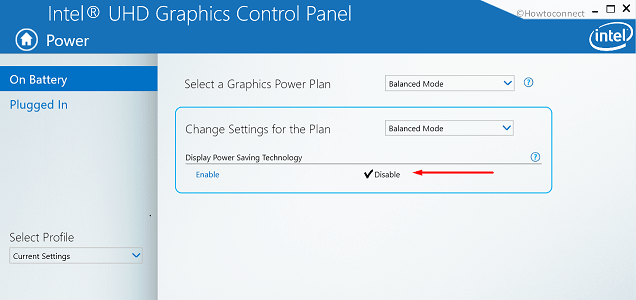 Screen Dims When Unplugged in Windows 10 Pic 1