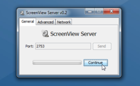 screen viewer server application