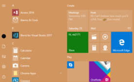Scroll bar Windows 10 October 2018 Update
