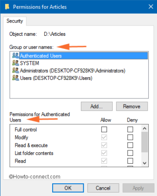 Windows 10 - How to Configure User Permissions for Files, Folders