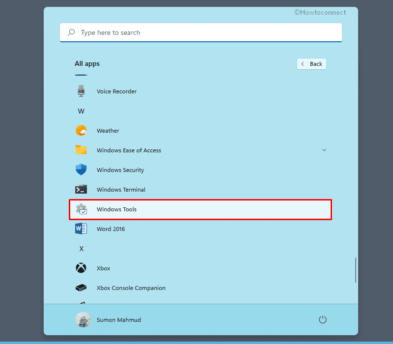 Select - Windows Tools