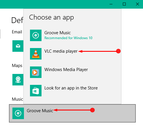 Set VLC as Default Media Player in Windows 10 Pics 4