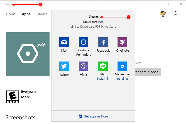 Share An App From Start Menu on Windows 10 Photo 3