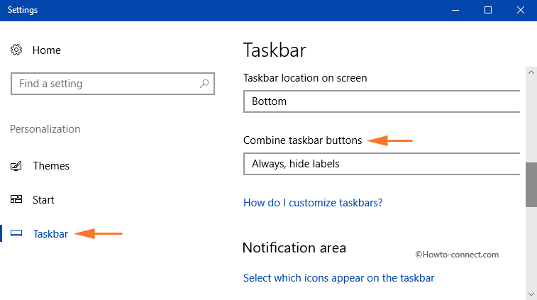Show or Hide Labels on Taskbar Windows 10 Image 2