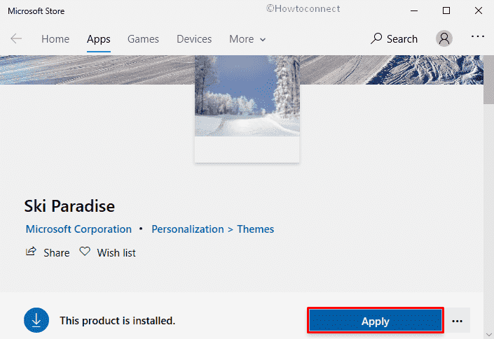 Ski Paradise Windows 10 Theme [Download] image 2