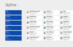 SkyDrive in windows 8.1 skydrive in windows 8.1