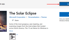 Solar Eclipse Windows 10 Theme