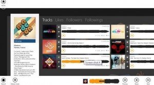 Soundrivin app on Windows 8